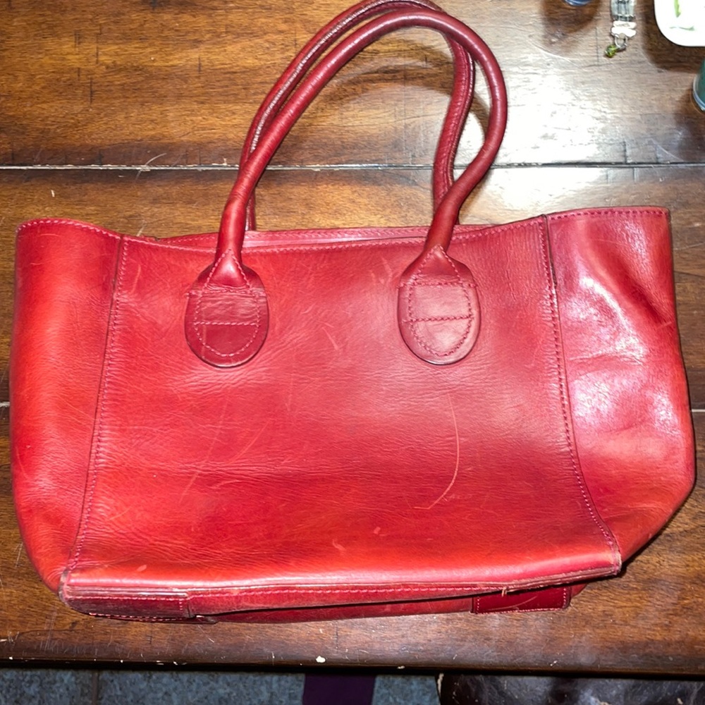 J Jill leather tote